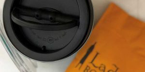 Store Coffee in an Airscape with vacuum seal and lid
