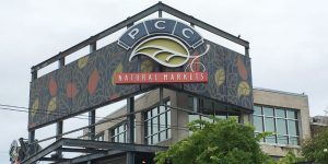 You can buy Caffe Ladro Coffees in the grocery store; PCC is one store that carries our coffees.