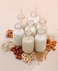 Alternative Milks used by baristas